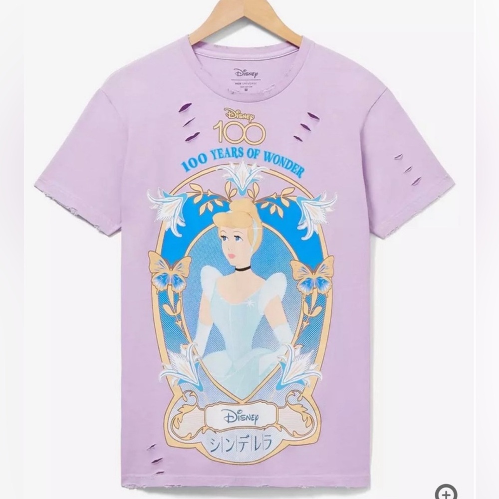 DISTRESSED DISNEY CINDERELLA TSHIRT